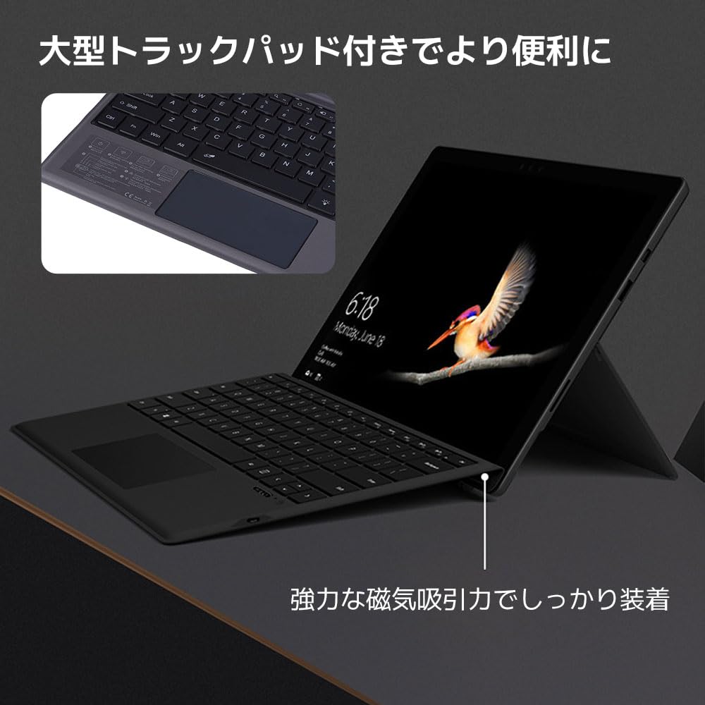 Amazon.co.jp: IPT US配列 Surface Pro 3/4/5/6/7 対応 ワイヤレス